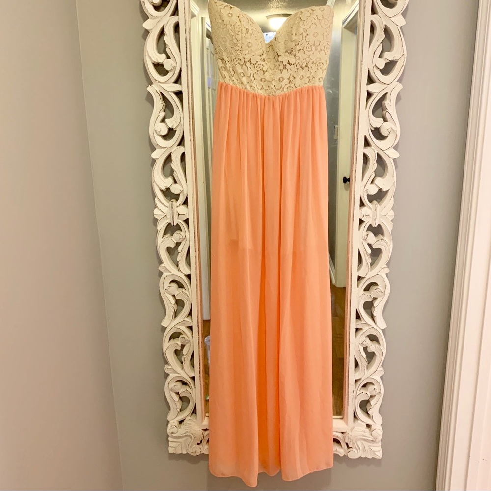 Windsor Lace Formal Maxi Dress